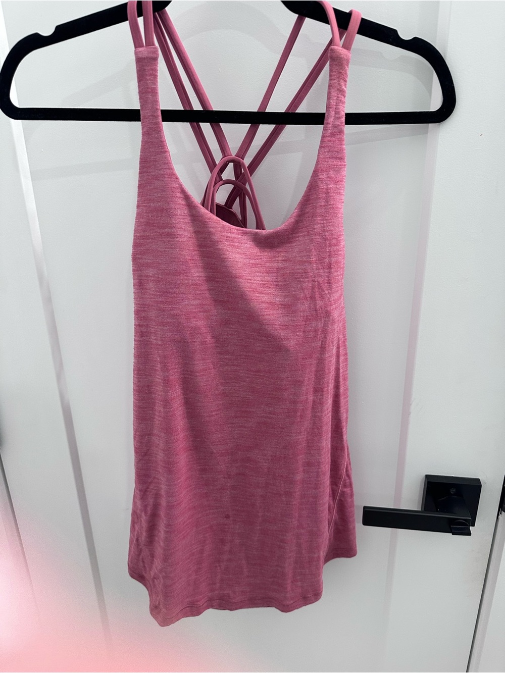lululemon athletica Pink Strappy Back Tank
